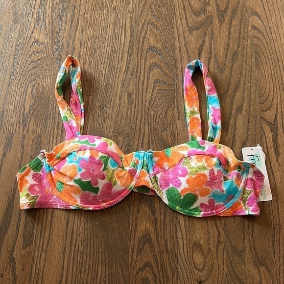 NWT Bikini water wardrobe with this women's Freshwater underwire bikini top XXL - Picture 6 of 8